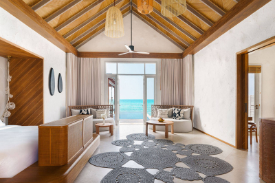 Two Bedroom Sunset Water Villa with Pool